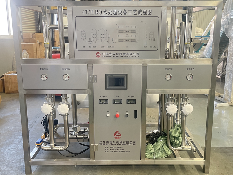 4吨/小时纯净水反渗透设备